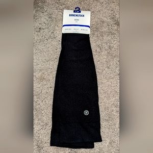 Birkenstock Men's Tall Black Comfort Socks